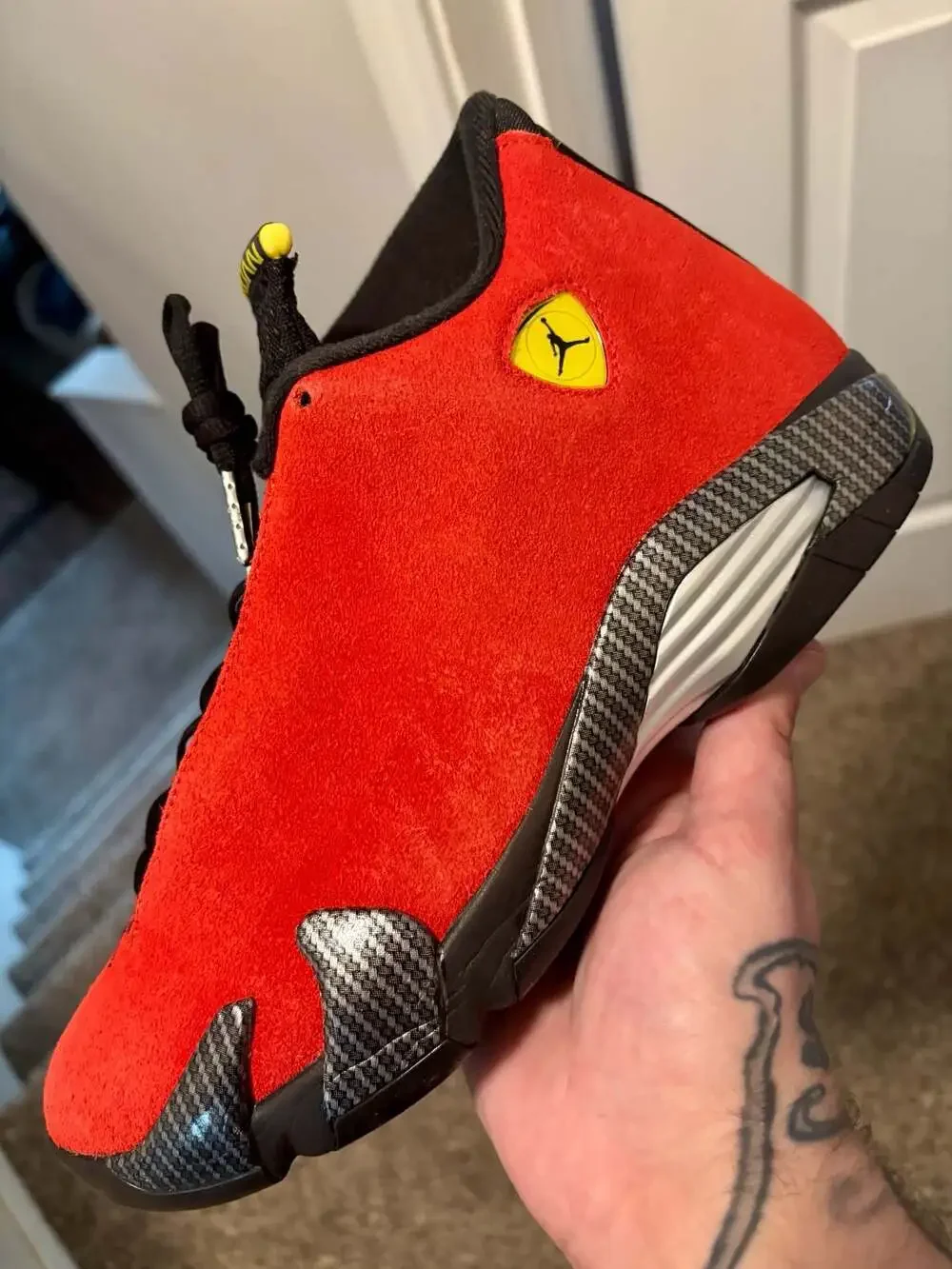 Air Jordan 14 Retro 'Ferrari' 2025 Challenge Red/Black